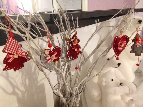 Décorations de Noël en feutrine