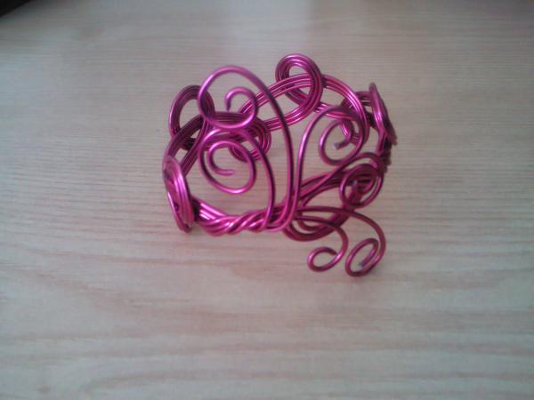 bracelet alu rose